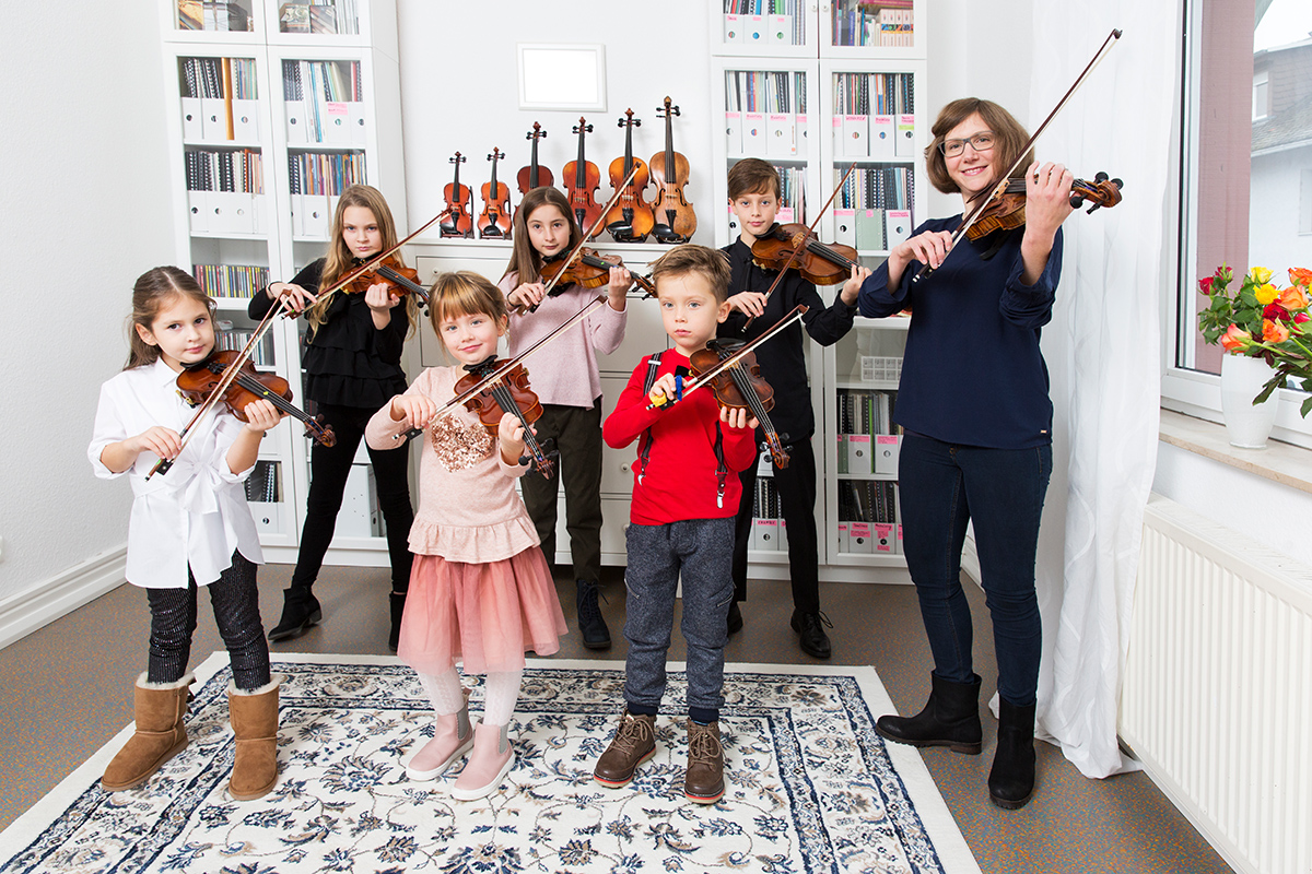 Musikunterricht Geige bei die Erste Geige Frankfurt, Musik-Akademie Johanna Bartelt (Foto: Markus Palzer)